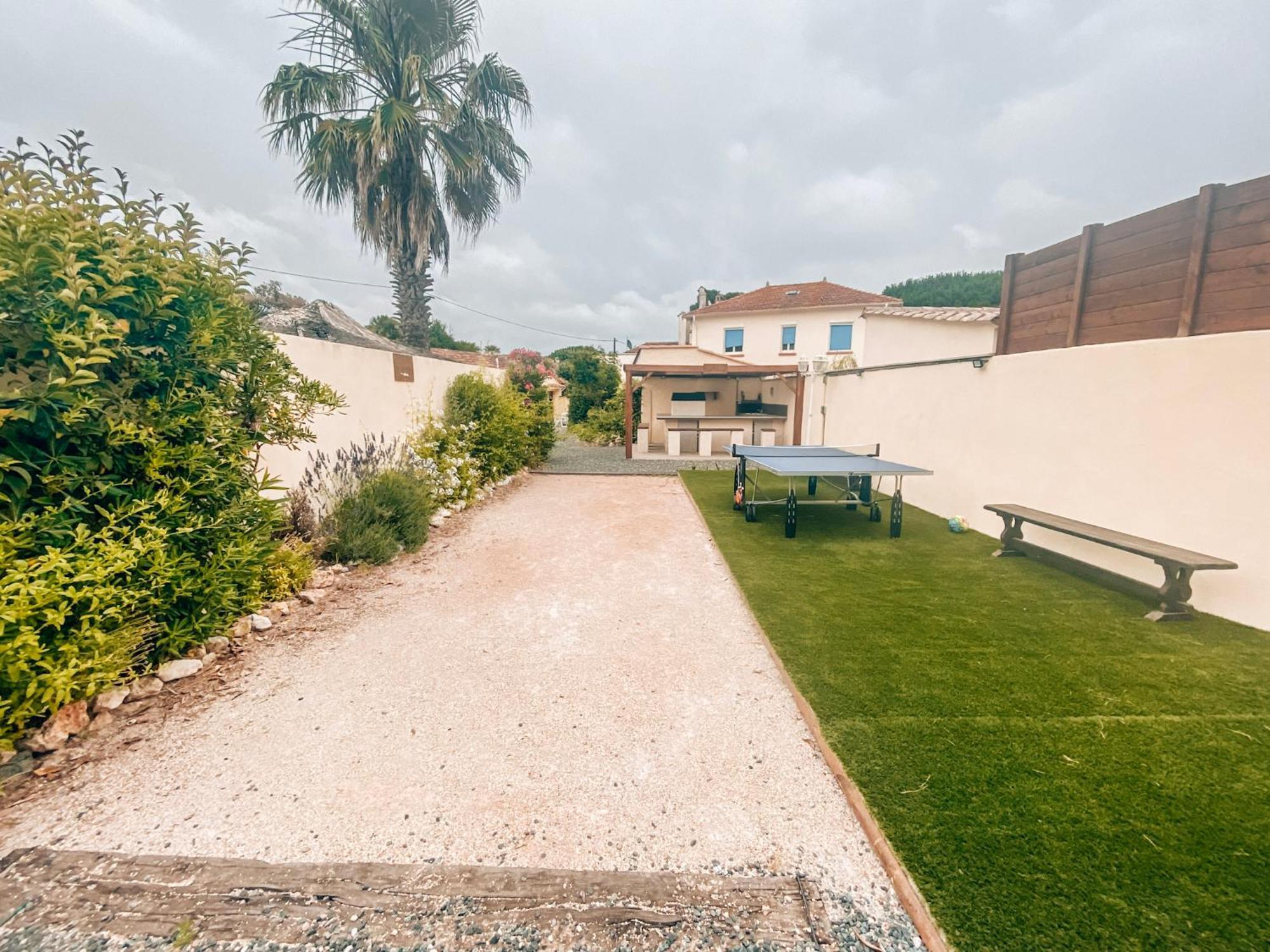 Reve D'Azur, 2 Chambres, Maison Julia En Bord De Mer A La Nartelle, Piscine Partagee, Parking & Terrasse Bbq, Wifi Et Draps Inclus Plage A Pied Сент-Максім Екстер'єр фото